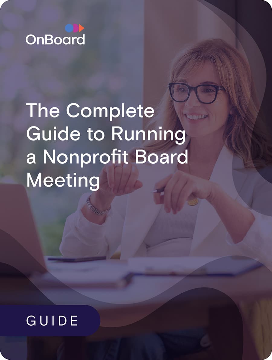 The Complete Guide to Running a Nonprofit Board Meeting