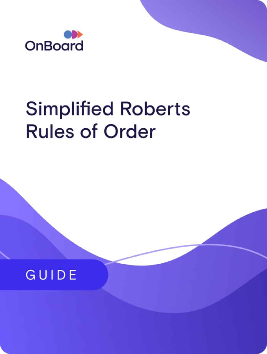 A Modern Guide to Robert’s Rules of Order