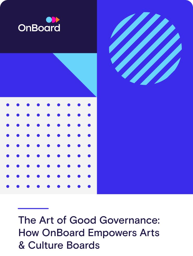 How OnBoard Empowers Arts & Culture Boards