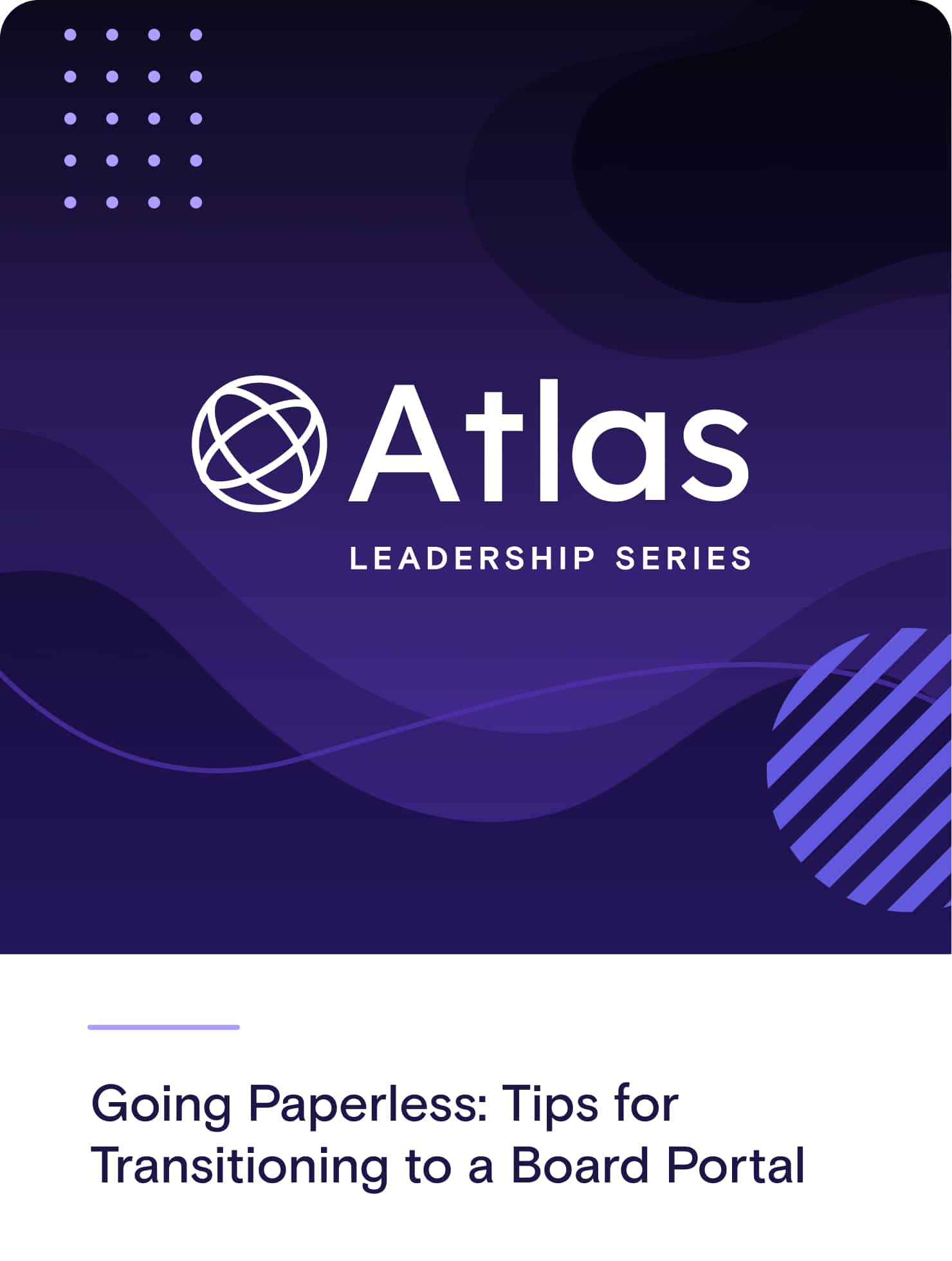 Tips for Transitioning to a Board Portal