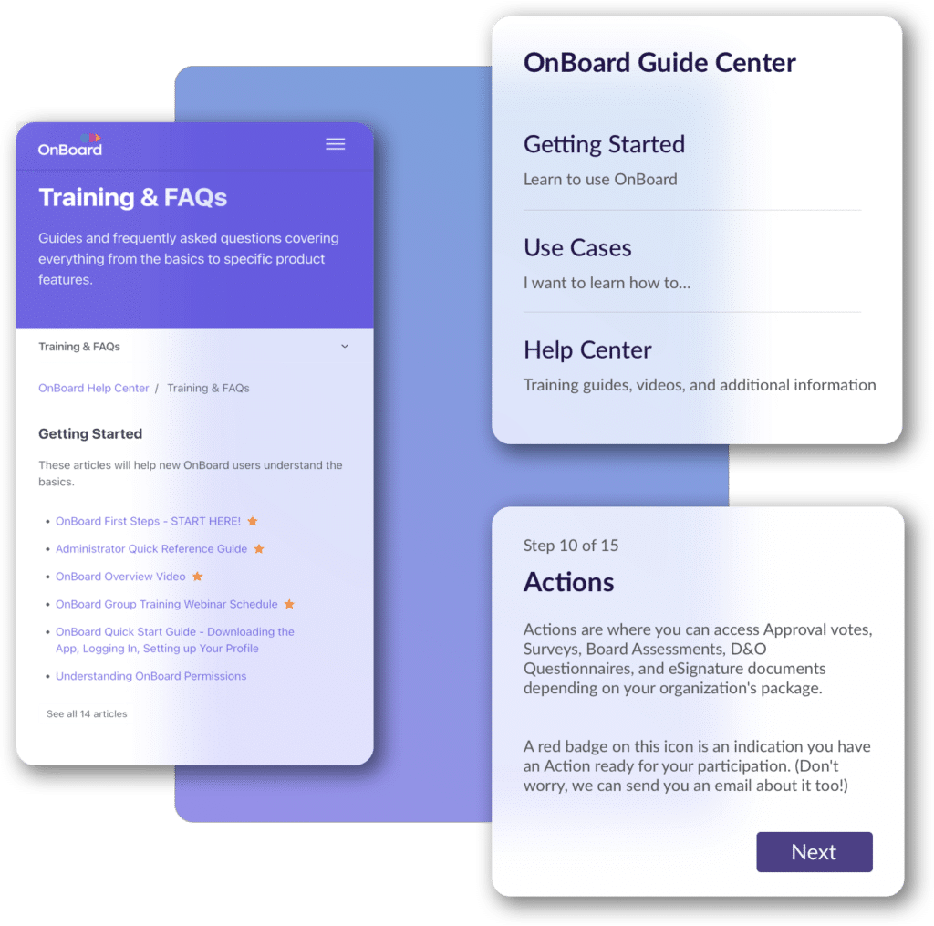 Support and Training Master 2